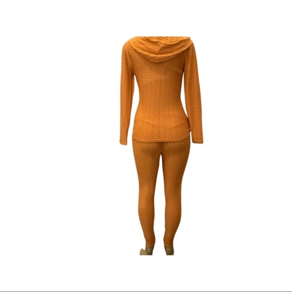 Massmode Waffle Zip Up 3 Piece Set - Picture 3 of 5